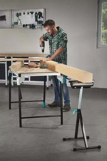 Portable workbench Wolfcraft MASTER work 1600 Photo 16
