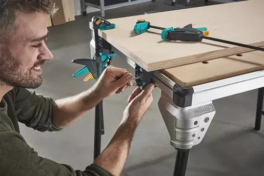 Portable workbench Wolfcraft MASTER work 1600 Photo 27