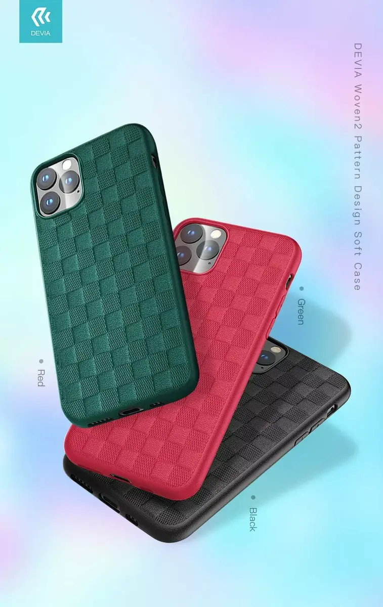 Soft case Devia Woven2 for iPhone 11 Pro Max Photo 5