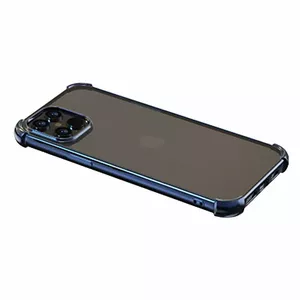 Protective soft case Devia for iPhone 12 mini — shockproof, blue