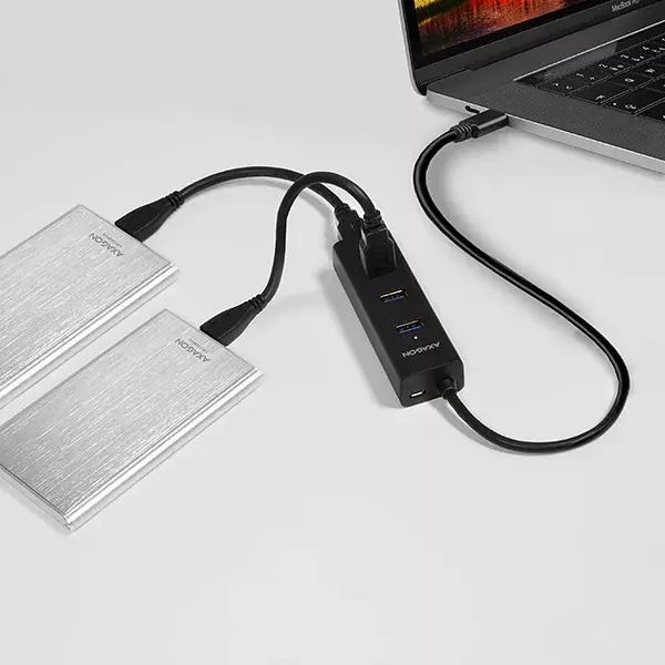 Хаб интерфейса Axagon HUE-S2C Photo 9