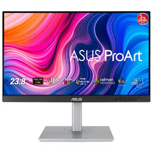 Компьютерный монитор ASUS ProArt PA247CV 23.8 Дюйма Full HD 1920 x 1080 LED IPS Матовый 5 мс Встроенные динамики USB-хаб VESA Регулировка высоты Черный Серебристый