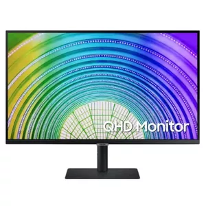 Samsung S32A600UUU 32-inch 2K Ultra HD LCD Monitor, 2560 x 1440, VA Panel, USB Hub, Height Adjustable, Black