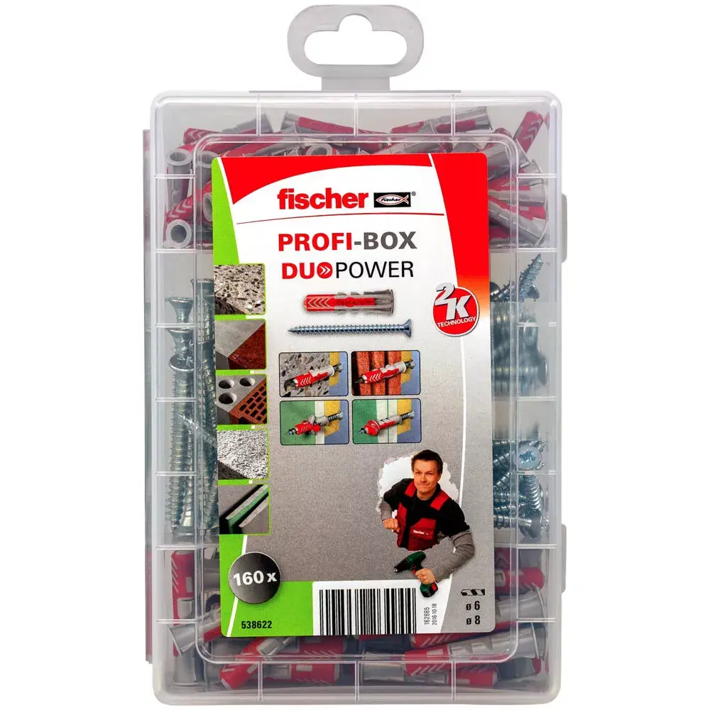 Комплект винтов и дюбелей Fischer 538622 Photo 4