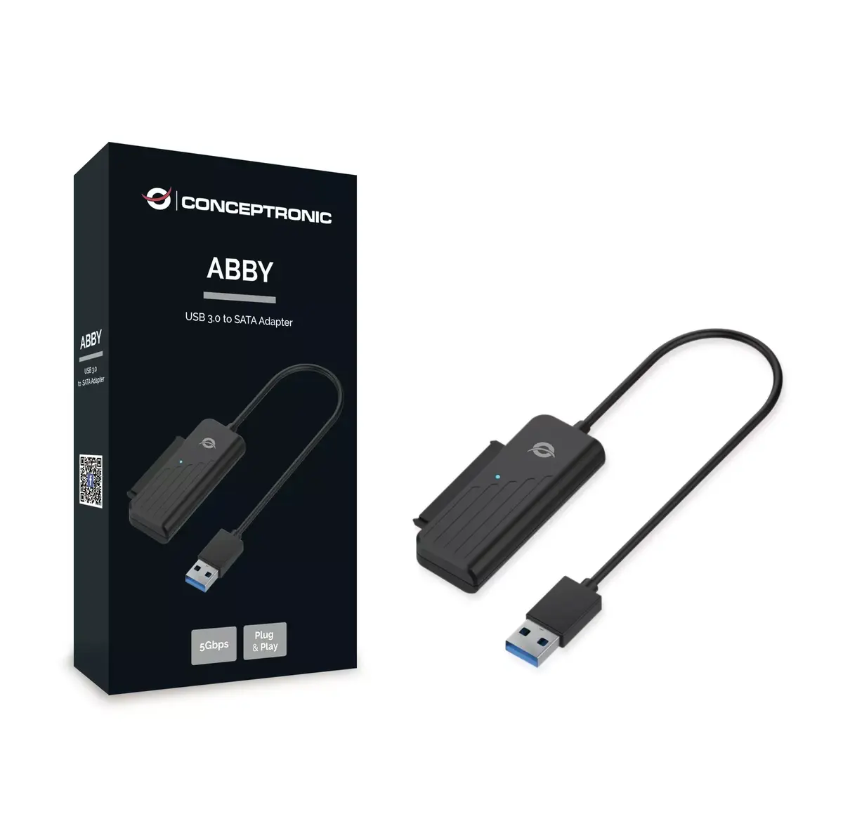 USB 3.0 uz SATA adapteris Conceptronic ABBY01B Photo 3