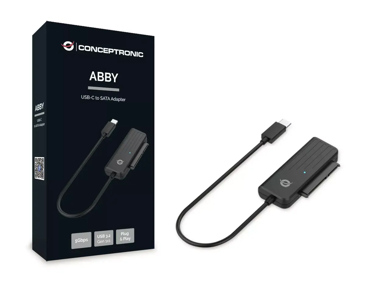 USB-C uz SATA adapteris Conceptronic ABBY ABBY02B Photo 3