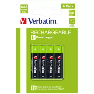 Аккумулятор Verbatim 49514 AAA Nickel-Metal Hydride NiMH