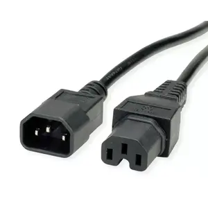 Power cable Black VALUE 19.99.1122