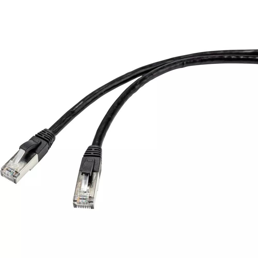 Tīkla kabelis Renkforce RF-4538202 Melns 20m