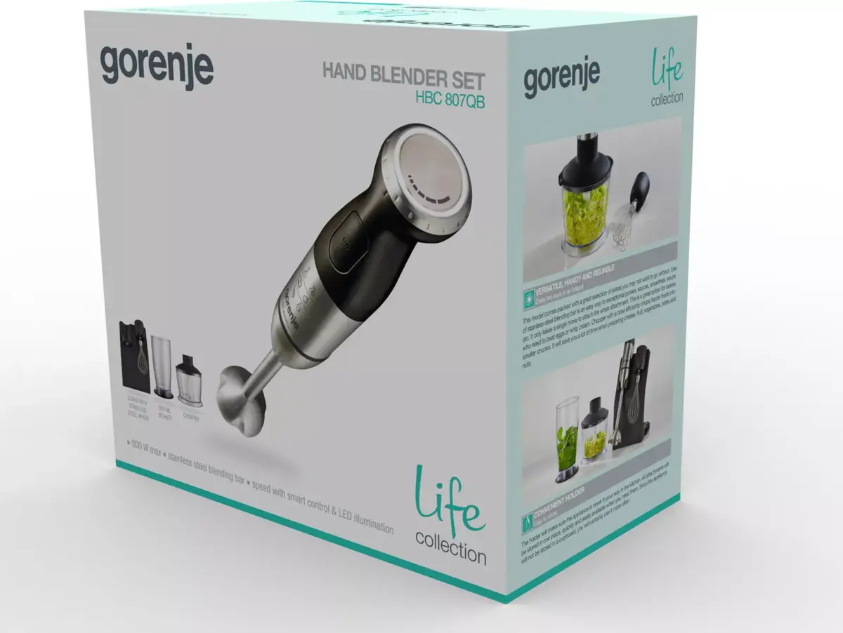 Rokas mikseris Gorenje HBC807QB Photo 3