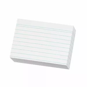 Карточки индексные Herlitz 1150887 белые 200 шт
