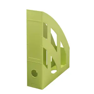 Herlitz 50034017 A4 Desk Tray Organizer, Plastic, Green