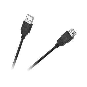 USB pagarinājums Cabletech AM-AF 1 m — melns