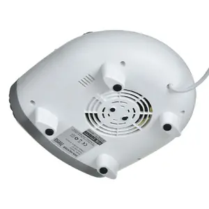Siltuma ventilators TEESA TSA8027 — elektriskais, 1000/2000 W, regulējams termostats, aizsardzība pret pārkaršanu, balts