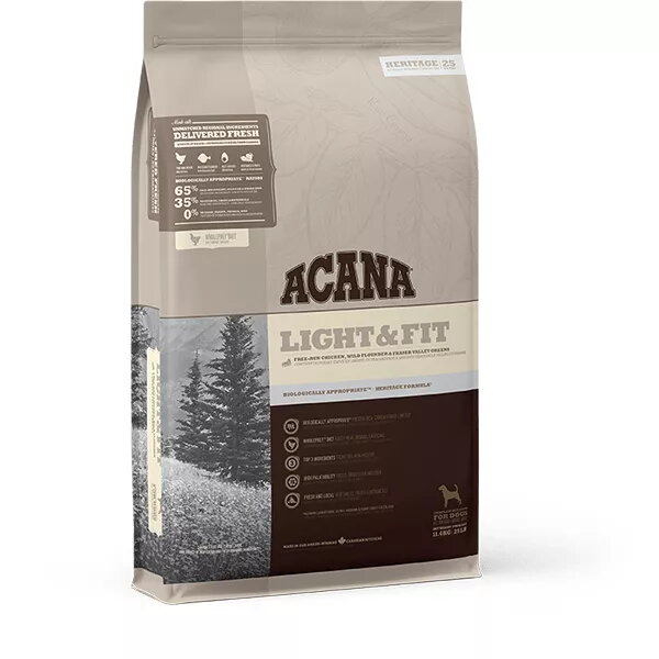 Suņu barība ACANA Light & Fit