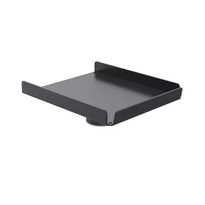 Ergonomic Solutions SpacePole POS Printer Plate SPV3101-02 Straight Angle Black Metal for IBM 4610