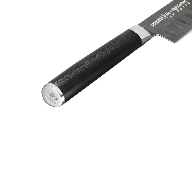 Samura MO-V Stonewash Santoku nazis Photo 4