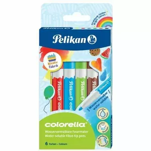 Flomārs Pelikan Colorella 6 krāsas