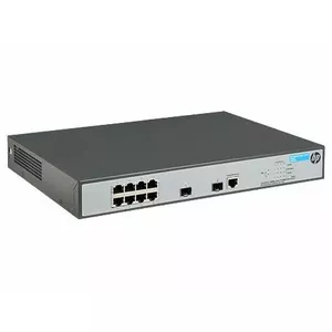 Сетевой коммутатор HP Enterprise 1920-8G-PoE 180W (JG922A-RFB) 8x Gigabit, PoE, общая мощность 180 Вт