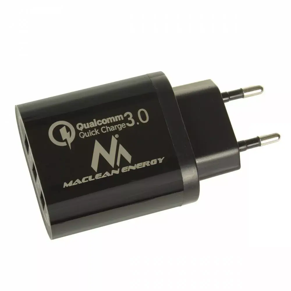 USB charger MACLEAN MCE479B — 3 ports 18W Photo 2
