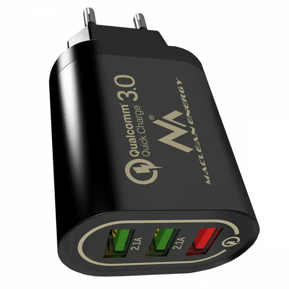USB charger MACLEAN MCE479B — 3 ports 18W Photo 4