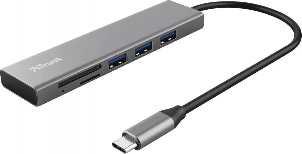 USB centrmezgls Trust Halyx USB 3.2 Gen 1 Type-C Photo 5