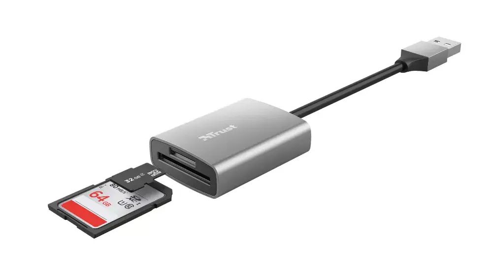 Kārtu lasītājs Trust Dalyx USB 3.2 Gen 1 Photo 3