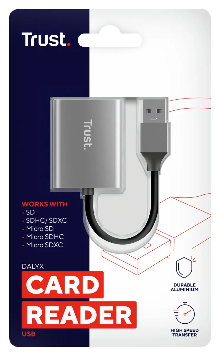 Кардридер Trust Dalyx USB 3.2 Photo 11