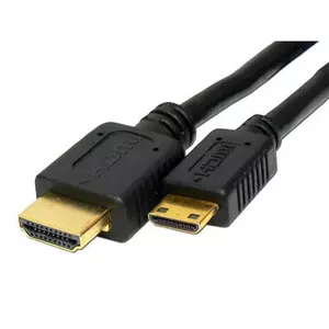 HDMI kabelis Akyga AK-HD-10M 1 m — HDMI Type A (v) uz HDMI Type C (v), HDMI 1.4, melns