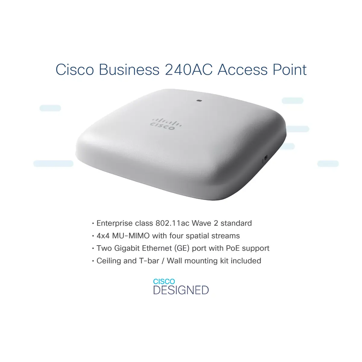 Piekļuves punkts Cisco Business 240AC Photo 4