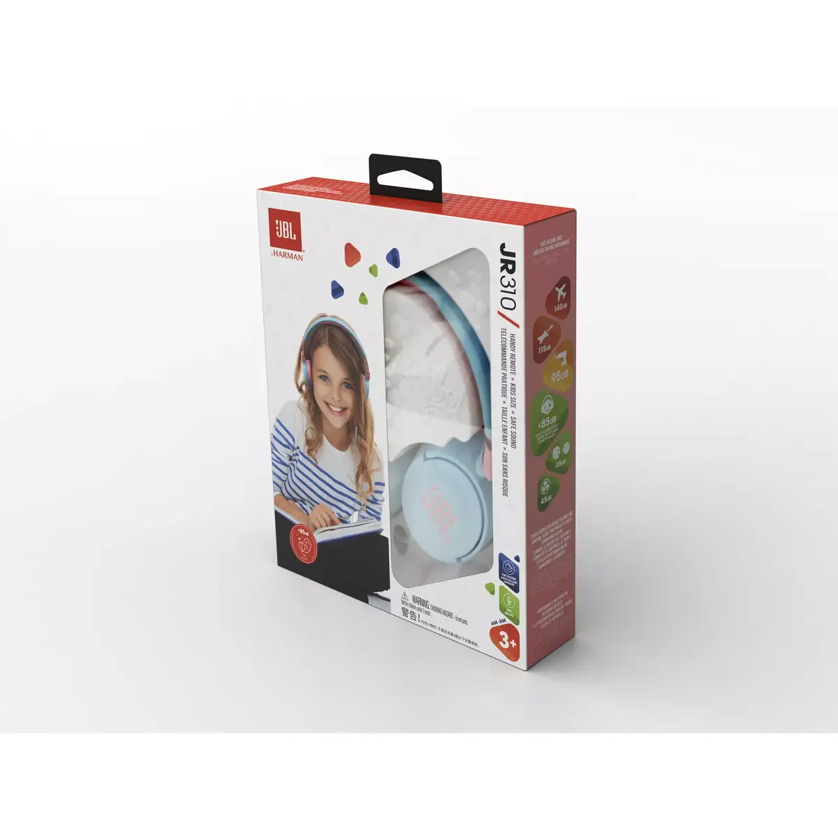 Austiņas JBL JR310 BLUE Photo 6