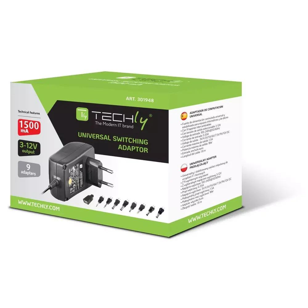 TECHLY IPW-NTS1500G adjustable AC/DC power supply Photo 2