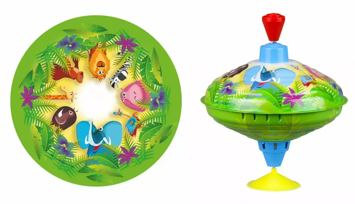 Lena Humming top Wild animals virpuļripa 16 cm Photo 3