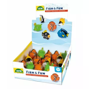 Lena Splash Splash Fish 6,5 cm displejs 18 gab.