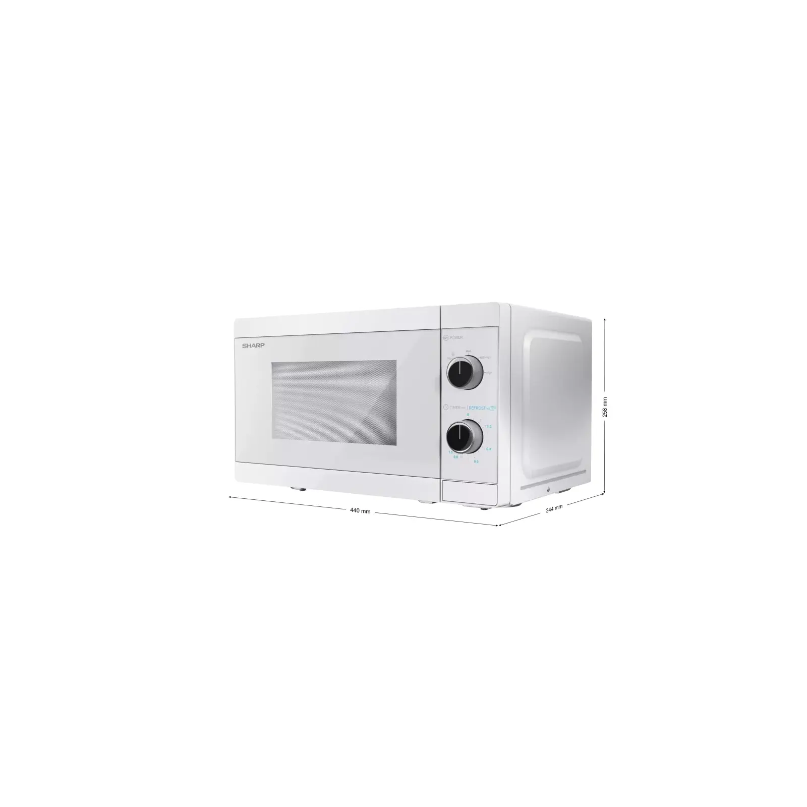Solo mikroviļņu krāsns Sharp YC-MS01E-C Photo 4