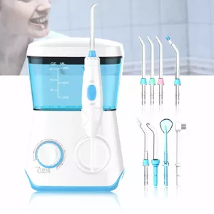 GESS Aqua Pro Water Flosser with 8 Multifunctional Tips, Oral Irrigator