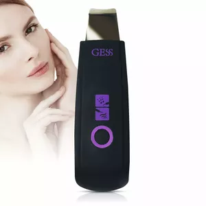 GESS YOU Ultrasonic Facial Cleansing Device, Skin Scrubber, Blackhead Remover, Rechargeable