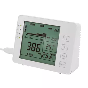 LogiLink SC0115 CO2 Meter with Temperature and Humidity Display