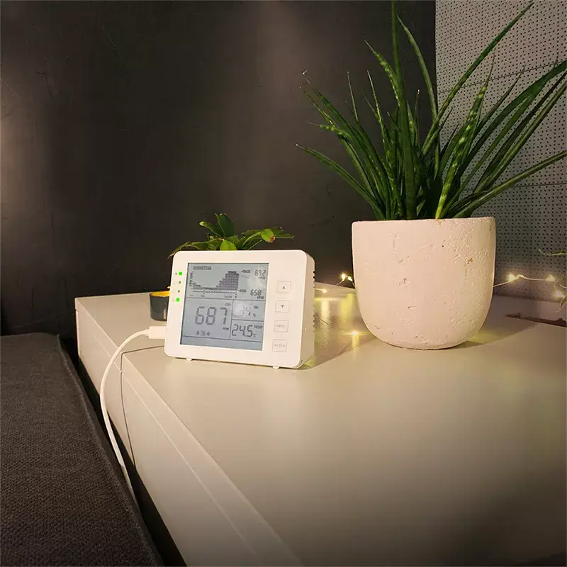 LogiLink SC0115 CO2 mērītājs ar temperatūras un mitruma sensoru Photo 6