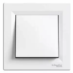 Wall Switch Schneider Electric Asfora EPH0500121 — single-pole, white