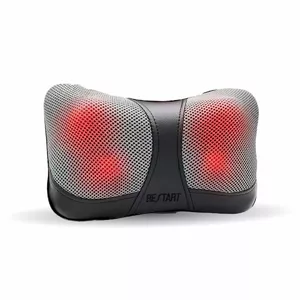 RestArt uMini Shiatsu Massage Pillow with Heating Function, Home Office Car