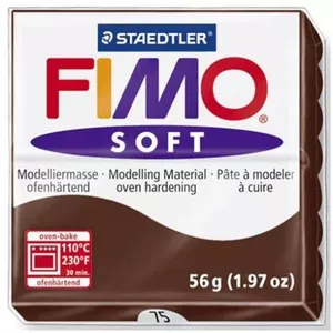 Пластилин Staedtler FIMO soft 56 г Шоколад
