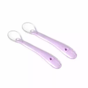Bērnu karotītes Kidsme Lavender 2 gab. bērniem no 4 mēnešiem