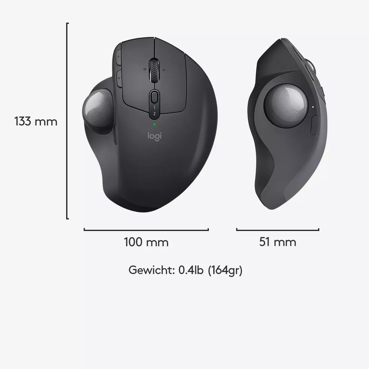 Pele Logitech MX Ergo Photo 7