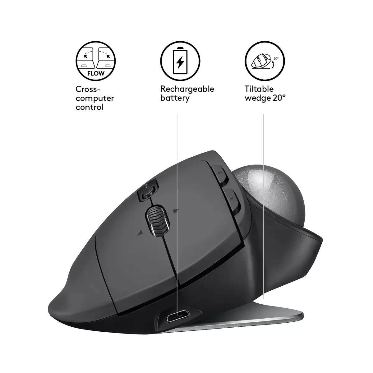 Pele Logitech MX Ergo Photo 9
