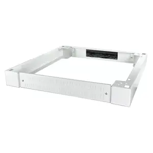 Rack plinth EFB Elektronik 691750GR.66PB — steel housing, grey, 600×600×100 mm