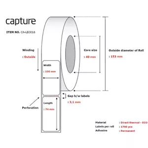 Label printer Capture CA-LB3016