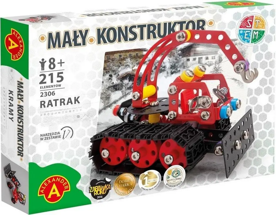 Alexander Mały Konstruktor - Ratrak модель 23060 Photo 3