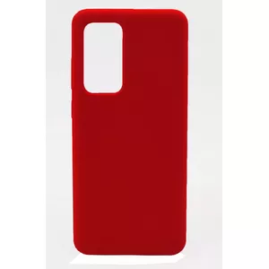 Soft Touch Silicone Case Evelatus for Huawei P40 Pro — Red