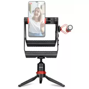 Boya BY-VG380 video kit with shotgun microphone and tabletop tripod